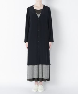 【SALE（伊勢丹）】＜レディ フォア ザ ウィークエンド/Ready for the Weekend＞ ジャージーロングカーディガン(77638140) 94ネイビー 【三越・伊勢丹/公式】