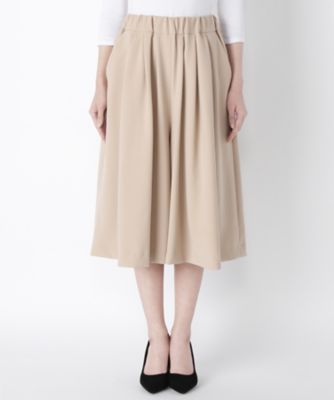 【SALE（伊勢丹）】＜SACRA/サクラ＞ キュロットスカート(SG618111) ベージュ 【三越・伊勢丹/公式】