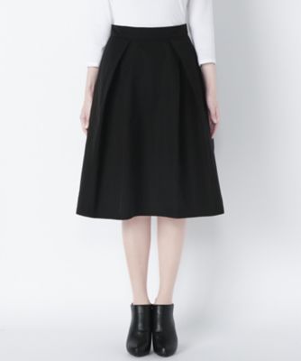 【SALE（伊勢丹）】＜レディ フォア ザ ウィークエンド/Ready for the Weekend＞ メモリータックスカート(ISSK-FC003) BLACK 【三越・伊勢丹/公式】