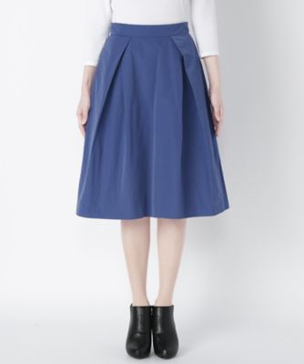 【SALE（伊勢丹）】＜レディ フォア ザ ウィークエンド/Ready for the Weekend＞ メモリータックスカート(ISSK-FC003) BLUE 【三越・伊勢丹/公式】