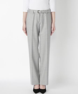 【SALE（伊勢丹）】＜レディ フォア ザ ウィークエンド/Ready for the Weekend＞ ラメウールパンツ(77669102) グレー 【三越・伊勢丹/公式】