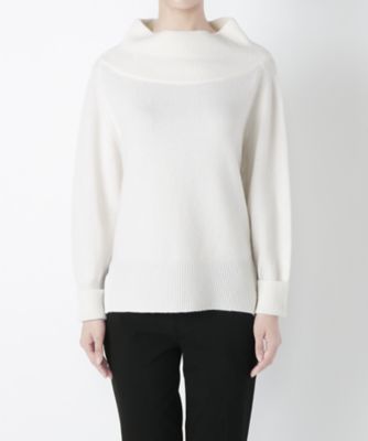 【SALE（伊勢丹）】＜レディ フォア ザ ウィークエンド/Ready for the Weekend＞ ウールカシミヤニット(NTISE-16F-02) ホワイト 【三越・伊勢丹/公式】