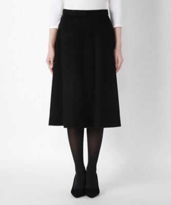 【SALE（伊勢丹）】＜T．G．I．F．READY FOR THE WEEKEND＞ ボンディングスカート(77679155) B.グレーXクロ 【三越・伊勢丹/公式】