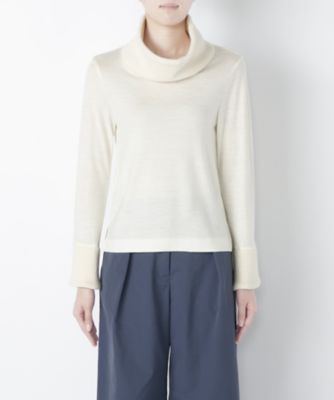【SALE（伊勢丹）】＜レディ フォア ザ ウィークエンド/Ready for the Weekend＞ ビックリブオフタートルネックニット(FC022) ホワイト 【三越・伊勢丹/公式】