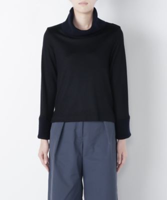 【SALE（伊勢丹）】＜レディ フォア ザ ウィークエンド/Ready for the Weekend＞ ビックリブオフタートルネックニット(FC022) ネイビー 【三越・伊勢丹/公式】