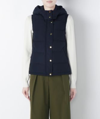 【SALE（伊勢丹）】＜レディ フォア ザ ウィークエンド/Ready for the Weekend＞ ダウンベスト (FC010) ネイビー 【三越・伊勢丹/公式】