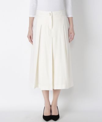 【SALE（伊勢丹）】＜レディ フォア ザ ウィークエンド/Ready for the Weekend＞ パールガウチョパンツ(FC020) ホワイト 【三越・伊勢丹/公式】