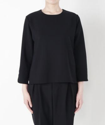 【SALE（三越）】＜マイカ＆ディール/MICA & DEAL＞ クルーネックプルオーバー(M17B091) ネイビー 【三越・伊勢丹/公式】