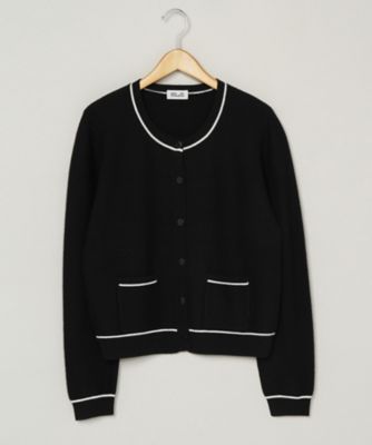 【SALE（伊勢丹）】＜バウムウンドヘルガーデン/BAUM UND PFERDGARTEN＞ 大きいサイズ CHRISTYニットカーディガン(12474-2107)(クローバー) メテオライト 【三越・伊勢丹/公式】