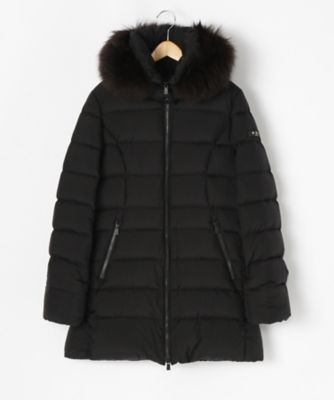 ＜タトラス/TATRAS＞ 大きいサイズ 別注CERAMICAコート(LTA8IS4604)(クローバー) ブラック(19BLACK) 【三越・伊勢丹/公式】