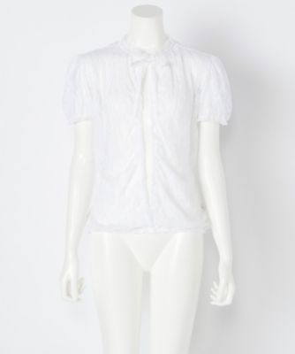 ＜Kriss Soonik/クリスソニック＞ SusanTop半袖(SUS6) White 【三越・伊勢丹/公式】