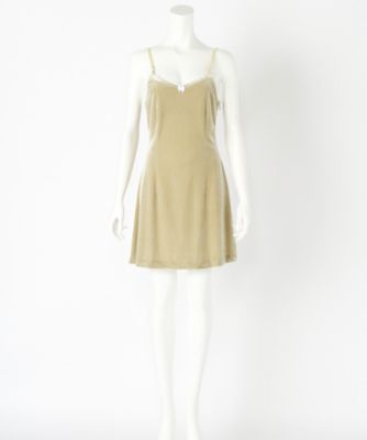 ＜ガールフレンズサロン＞ VCamisol ワンピース Beige 【三越・伊勢丹/公式】