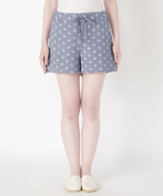 ＜To b. by agnes b.＞ DOT SHORT PANTS(3728WI52) 【三越・伊勢丹/公式】