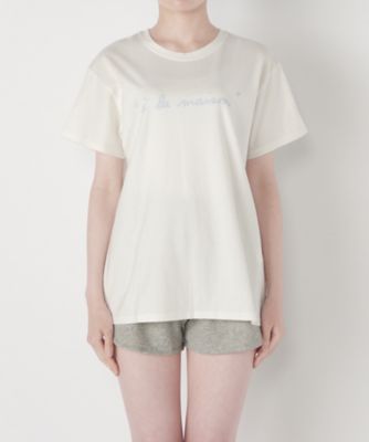 ＜To b. by agnes b.＞ TS MAISON(3739WI94) ホワイト(013) 【三越・伊勢丹/公式】