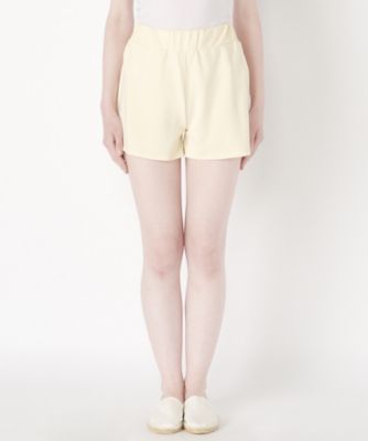＜To b. by agnes b.＞ SHORT PANTS(3730WI92) クリーム(013) 【三越・伊勢丹/公式】