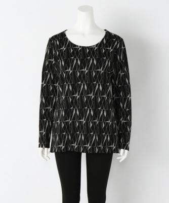 【SALE（伊勢丹）】＜IMPORT BRAND＞ 大きいサイズ <バナナブルー>ロングスリーブカット アンド ソーン(999Ah67X)(クローバープラス) アングル(Angles) 【三越・伊勢丹/公式】