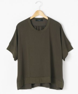 ＜SACRA/サクラ＞ 大きいサイズ FLEECY JERプルオーバー(117564021L)(クローバー) カーキ(880) 【三越・伊勢丹/公式】