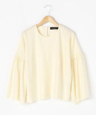 ＜SACRA/サクラ＞ 大きいサイズ FINE MILLEニット(117664021)(クローバー) オフホワイト(020) 【三越・伊勢丹/公式】