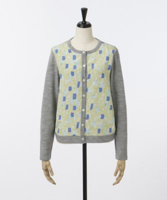 ＜menka＞ カーディガンKAISA(mek015-01) グレー(2505) 【三越・伊勢丹/公式】