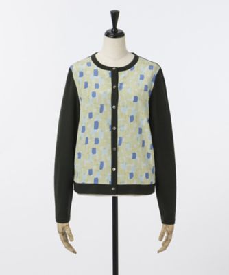 ＜menka＞ カーディガンKAISA(mek015-01) グリーン(4006) 【三越・伊勢丹/公式】