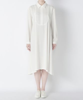 【SALE（伊勢丹）】＜レディ フォア ザ ウィークエンド/Ready for the Weekend＞ x<TARO HORIUCHI>Aラインシャツワンピース(1604-DR01-554) ホワイト 【三越・伊勢丹/公式】