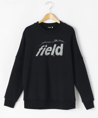 ＜マーブルシュッド/marble SUD＞ 大きいサイズ FIELDカット アンド ソーン(234017F003234)(クローバー) ブラック(02) 【三越・伊勢丹/公式】
