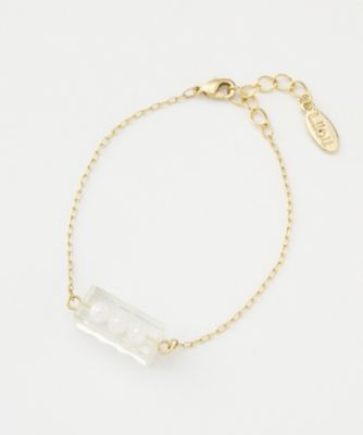 ＜Lilou（リル）＞ 大きいサイズ アクリル ブレスレット(5010417) ツリー 【三越・伊勢丹/公式】