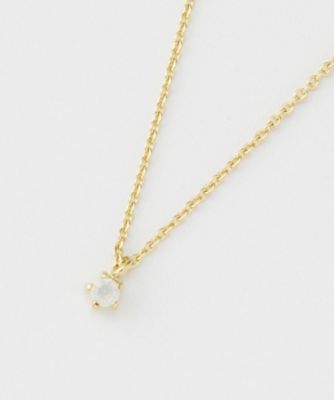 ＜Lilou（リル）＞ 大きいサイズ バース スワロフスキー ネックレス(5010250) ホワイトオパール 【三越・伊勢丹/公式】