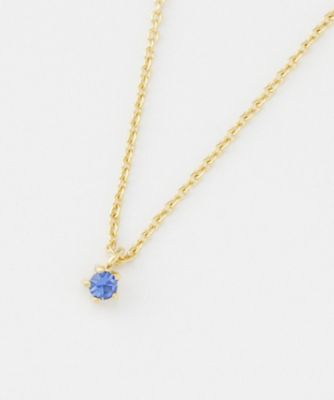 ＜Lilou（リル）＞ 大きいサイズ バース スワロフスキー ネックレス(5010250) サファイア 【三越・伊勢丹/公式】