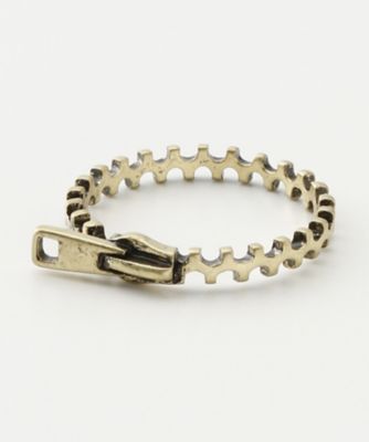 ＜Lilou（リル）＞ 大きいサイズ ファスナー リング(5010418) ゴールド 【三越・伊勢丹/公式】