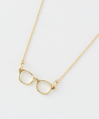 ＜Lilou（リル）＞ 大きいサイズ メガネ ネックレス(5010241) ゴールド 【三越・伊勢丹/公式】