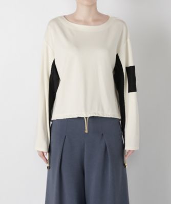 【SALE（三越）】＜エレファン/aileFan＞ カットアンドソーン(aF-17040) OFFWHITExB(0105) 【三越・伊勢丹/公式】