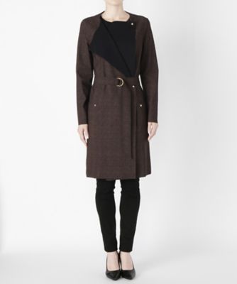 【SALE（三越）】＜イリエウォッシュ/IRIE WASH＞ ダブルスクーバコート WJTR97 ブラウンケイ 【三越・伊勢丹/公式】