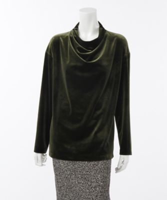 【SALE（三越）】＜イリエウォッシュ/IRIE WASH＞ ストレッチベロアトップ WLT23 ミドリ 【三越・伊勢丹/公式】