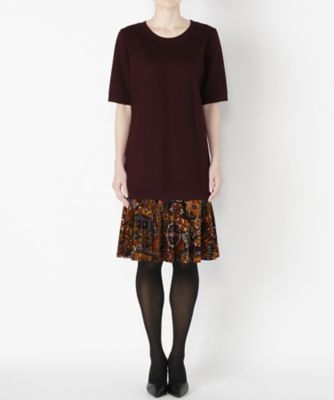 【SALE（三越）】＜イリエウォッシュ/IRIE WASH＞ オリエンタルベロアドレス WLBR02 柄xブラウンケイ 【三越・伊勢丹/公式】