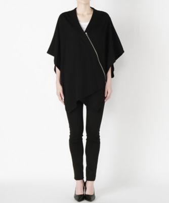 【SALE（三越）】＜イリエウォッシュ/IRIE WASH＞ ジャージーポンチョ ITEV72 クロ 【三越・伊勢丹/公式】