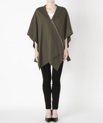 【SALE（三越）】＜イリエウォッシュ/IRIE WASH＞ ジャージーポンチョ ITEV72 カーキ 【三越・伊勢丹/公式】