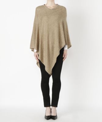 ＜イリエウォッシュ/IRIE WASH＞ ポンチョ IN A08 ベージュ 【三越・伊勢丹/公式】