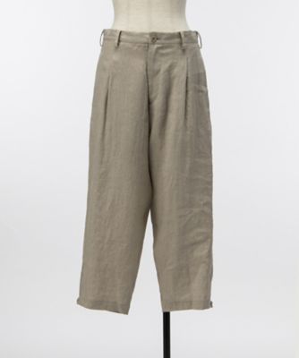 ＜YOHJI YAMAMOTO PLUS NOIR＞ <ヨウジヤマモト プリュス ノアール>八分丈パンツ ND-P27-305 ベージュ系 【三越・伊勢丹/公式】
