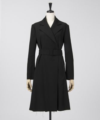 ＜ヨウジヤマモト ファム＞ ベルトコート(FK-C05-100) ブラック 【三越・伊勢丹/公式】