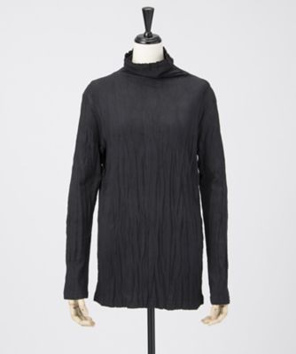 ＜ヨウジヤマモト ファム＞ PLEATS HNカット アンド ソーン(FK-T07-072) ブラック 【三越・伊勢丹/公式】