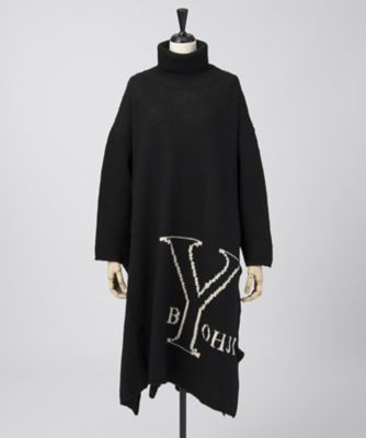 ＜YOHJI YAMAMOTO PLUS NOIR＞ B/BYOHJIタートルニット(NK-K52-183) ブラック 【三越・伊勢丹/公式】
