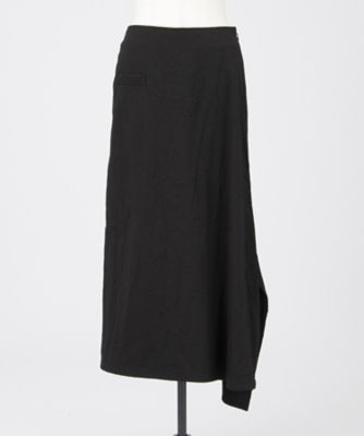 ＜YOHJI YAMAMOTO PLUS NOIR＞ Bタックスカート(NK-S13-016) ブラック 【三越・伊勢丹/公式】