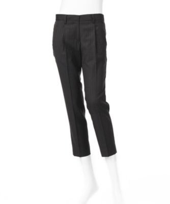 【SALE（伊勢丹）】＜インコテックス/incotex＞ タックストライプパンツ 009-J70398J1161 グレー系 【三越・伊勢丹/公式】