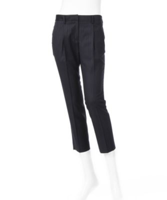 【SALE（伊勢丹）】＜インコテックス/incotex＞ タックストライプパンツ 009-J70398J1161 ネイビー系 【三越・伊勢丹/公式】