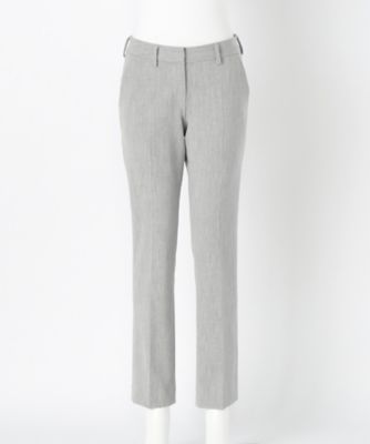 【SALE（伊勢丹）】＜プライムガーデン/PRIME GARDEN＞ 九分丈スリムパンツ(501-72612 )(スモールサイズ) ライトグレー 【三越・伊勢丹/公式】