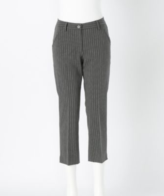【SALE（伊勢丹）】＜プライムガーデン/PRIME GARDEN＞ クロップトパンツ(501-72615 )(スモールサイズ) グレー 【三越・伊勢丹/公式】