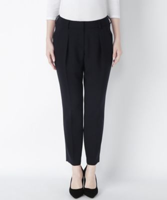 【SALE（伊勢丹）】＜プライムガーデン/PRIME GARDEN＞ 9分丈テーパードパンツ(82613)(スモールサイズ)(スモールサイズ) ネイビー 【三越・伊勢丹/公式】