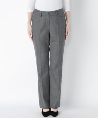 【SALE（三越）】＜プライムガーデン/PRIME GARDEN＞ フルレングスパンツ 82615 ミドルグレー 【三越・伊勢丹/公式】