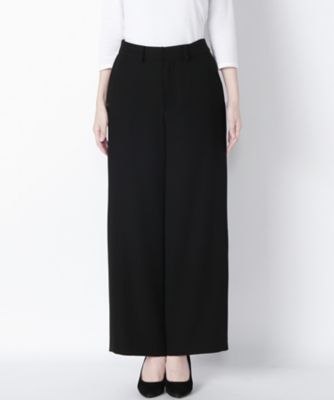 【SALE（三越）】 ワイドパンツ/Pacobj2 ブラック 【三越・伊勢丹/公式】